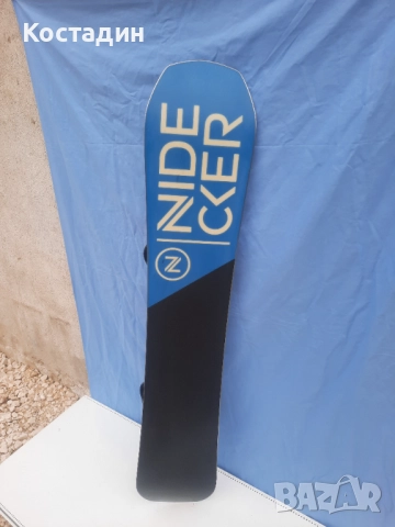 Сноуборд NIDECKER AXIS с автомати  159см. , снимка 7 - Зимни спортове - 52465030