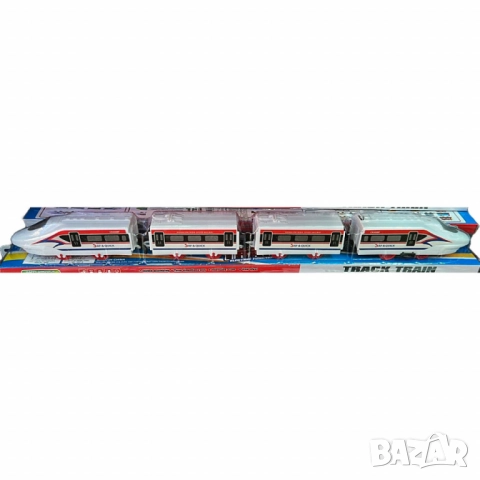 Влак Стрела с 4 вагона - Вълнуващо пътуване за малките любители на влакове, снимка 5 - Други - 52032680