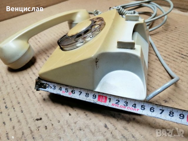 Ретро Стар Ел. Телефон РЕСПРОМ / 1976 г. , снимка 11 - Антикварни и старинни предмети - 38808230