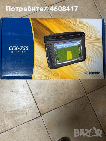 Навигация Trimble CFX 750 + антена + чисто нов кабел