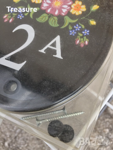 Керамична табела с номер “2А” за къща, апартамент, жилище, снимка 6 - Декорация за дома - 37827085