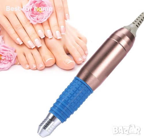 Ръкохватка с 5 пина, неръждаема стомана,Без вибрации, изключително тиха и плавна работа, снимка 2 - Електрически пили за пети - 43014978