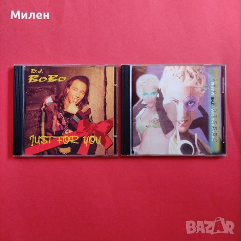 Компакт дискове с музика (DJ Bobo, Jessica Jay)