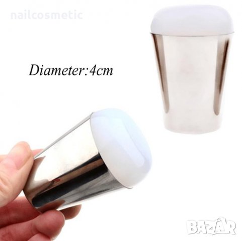 Прозрачен силиконов печат с капак, снимка 6 - Продукти за маникюр - 23677529