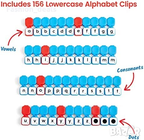 Нов комплект за обучение на деца азбука букви английски език, снимка 2 - Образователни игри - 40609873