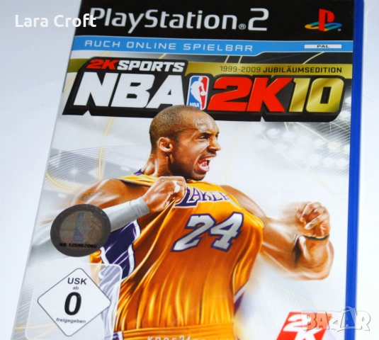 PS2 NBA 2K10 PS2 PlayStation 2 PAL NBA2K10 НОВА, снимка 4 - Игри за PlayStation - 52316228