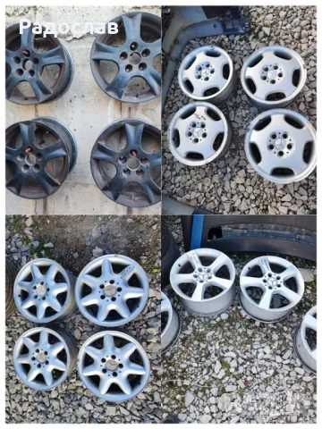 Джанти алуминиеви от Мерцедес цолове 15 16 17 18 19 и 20, снимка 7 - Гуми и джанти - 44239260