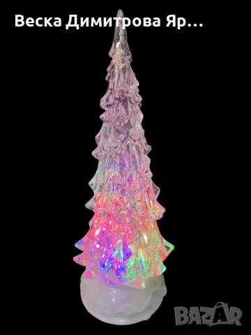 Светеща Коледна елха – перфектната празнична декорация в 8 уникални варианта, снимка 9 - Декорация за дома - 47527212