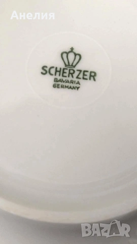 Scherzer Bavaria червен кант . Красиви! , снимка 14 - Чаши - 53328654