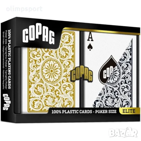 Карти за игра COPAG BRIDGE DOUBLE RED BLUE 100% PLASTIC нови  