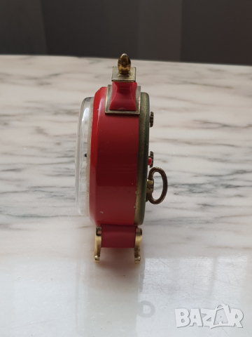 Стар будилник Jerger west germany, снимка 5 - Антикварни и старинни предмети - 36511806