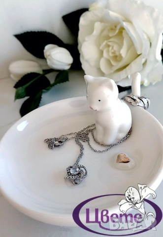 Керамични поставки за бижута, снимка 6 - Подаръци за жени - 51930860