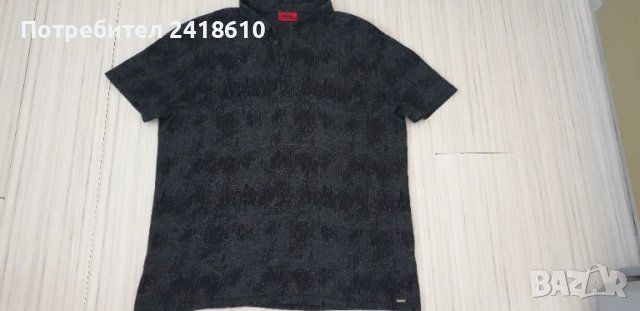 Hugo Boss HUGO Dilano Slim Fit  Cotton Mens Size 2XL НОВО! ОРИГИНАЛНА Мъжка Тениска!, снимка 9 - Тениски - 51179960