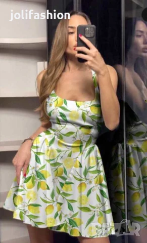 Рокля с череши, снимка 13 - Рокли - 46404079