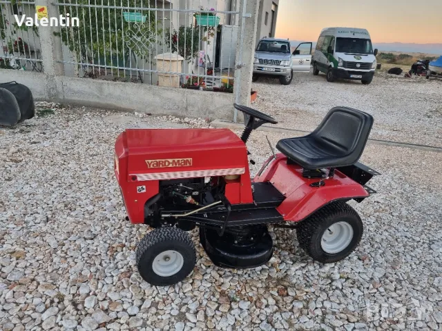 Немска тракторна косачка Yard- man, снимка 3 - Градинска техника - 49928882