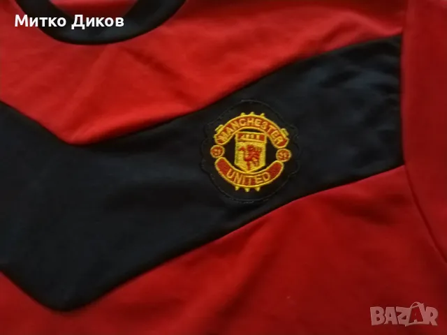 Манчестър юнайтед футболна тениска дълъг ръкав №17 Нани размер С, снимка 2 - Футбол - 47656219