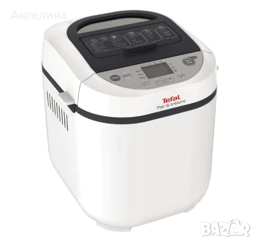 Хлебопекарна, Tefal PF250135, Pain & Tresors 1KG BLC/GRI, 20 automatic programs, 610-700 W, white