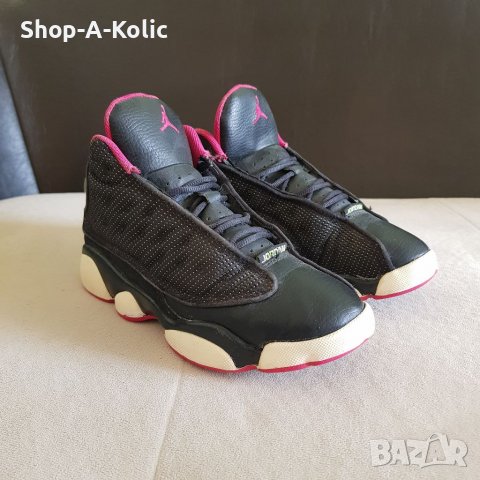 Original Retro Kids' AIR JORDAN 13 XIII 'Hyper Pink' 2010 Black Pink White Basketball Shoes, снимка 2 - Детски маратонки - 38335639