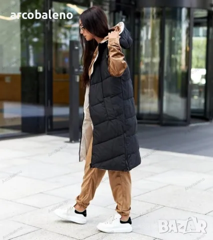 Дамска дълга реверсивна жилетка Dario, 2цвята , снимка 4 - Якета - 48954504