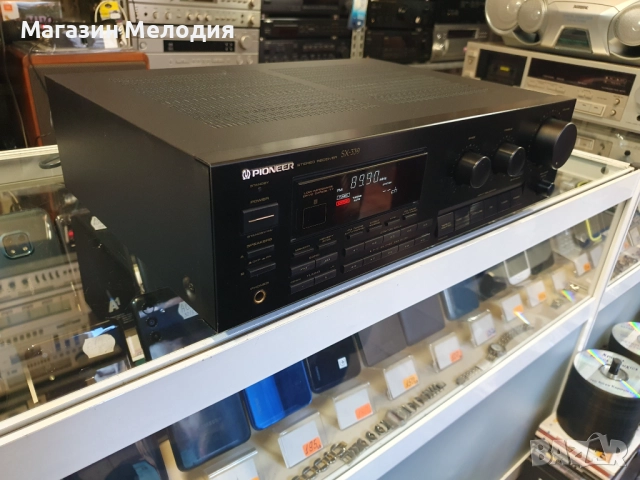 Ресийвър Pioneer SX-339 Black Две по 85 вата на 4 ома. В отлично техническо и визуално състояние., снимка 6 - Ресийвъри, усилватели, смесителни пултове - 50192559