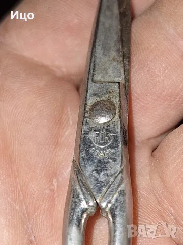 Стари ножици Солинген , снимка 4 - Антикварни и старинни предмети - 47582327