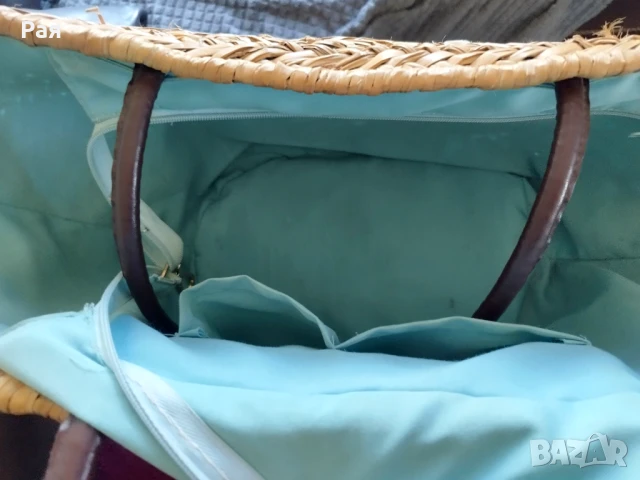 Плажна чанта тип кошница , снимка 7 - Чанти - 50939182