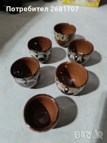 керамични чаши , снимка 2 - Антикварни и старинни предмети - 48180663
