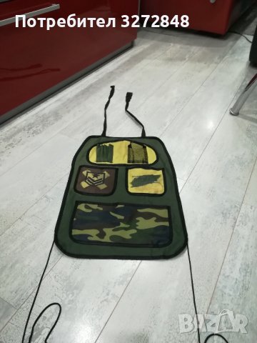 Камуфлажен органайзер за стол за кола 40х58см, снимка 3 - Аксесоари и консумативи - 43184491