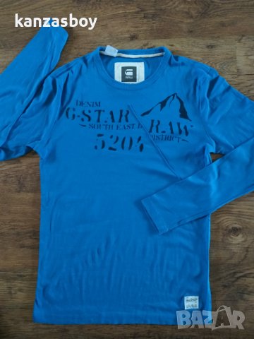 g-star - страхотна мъжка блуза КАТО НОВА, снимка 5 - Блузи - 42994177