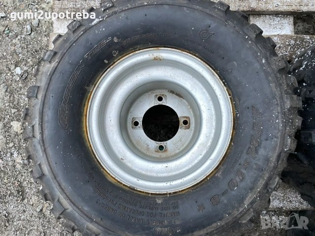 8 цола Задни Джанти 4х100 за ATV Yamaha Blaster 8J гуми 21х10-8, снимка 7 - Гуми и джанти - 53157018
