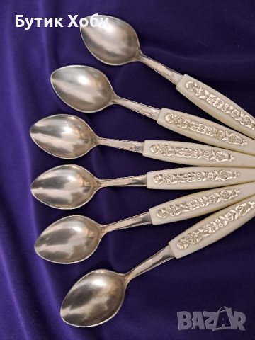 Комплект съветски лъжички за кафе, снимка 1