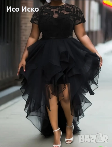 Дамска модерна рокля 