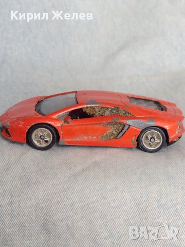 Метална количка LAMBORGHINI AVENTADOR MADE IN CHINA WELLY за КОЛЕКЦИЯ ДЕКОРАЦИЯ 37669, снимка 3 - Колекции - 40686203