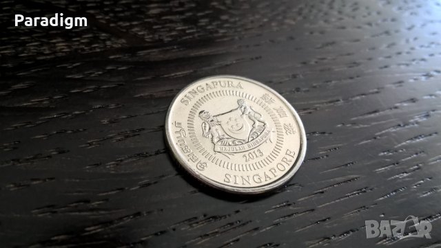 Монета - Сингапур - 10 цента | 2013г., снимка 2 - Нумизматика и бонистика - 32969230