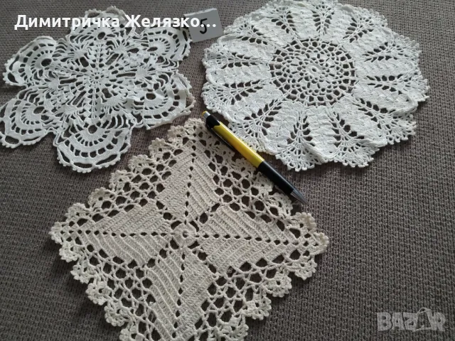 Мельота ръчно плетени на една кука, снимка 5 - Декорация за дома - 28927723