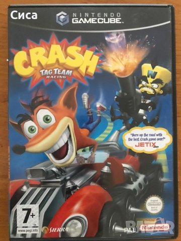 Crash Tag Team Racing игра за Nintendo GameCube 