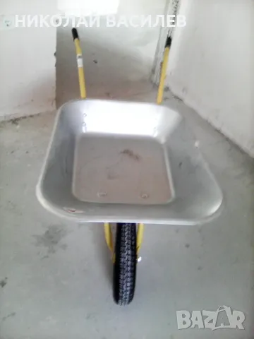 Градинска     количка   -  с   гума - Като  нова    ., снимка 6 - Разсади - 49214097