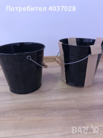  Емайлирана кофа 10 л без капак НОВА ЦЕНА 21,60 лв! , снимка 4 - Мопове, кофи, четки и метли - 52155486