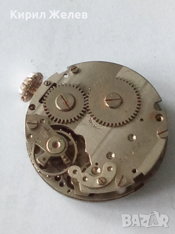 Механизъм с циферблат от стар ръчен часовник 51420, снимка 4 - Мъжки - 52270377