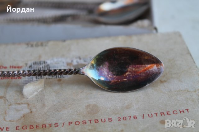 6бр. посребрени лъжички  за кафе , снимка 3 - Сервизи - 37436473