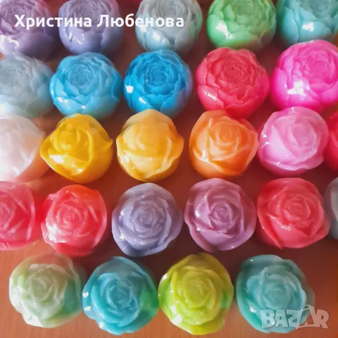 Ароматни глицеринови сапунчета , снимка 12 - Изкуствени цветя - 48733957