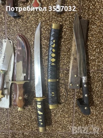 Колекция ножове и кортици , снимка 7 - Ловно оръжие - 53215298