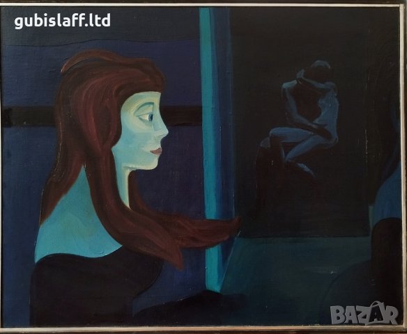 Картина "Преминаване", худ. Роджър Краев (1945-2022)