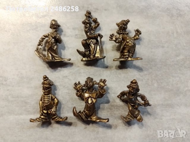 Метални фигурки - Клоуни 35 мм от Киндер яйца