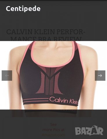Calvin Klein performance sports bra, снимка 1