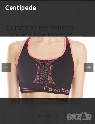 Calvin Klein performance sports bra, снимка 1 - Корсети, бюстиета, топове - 35155076