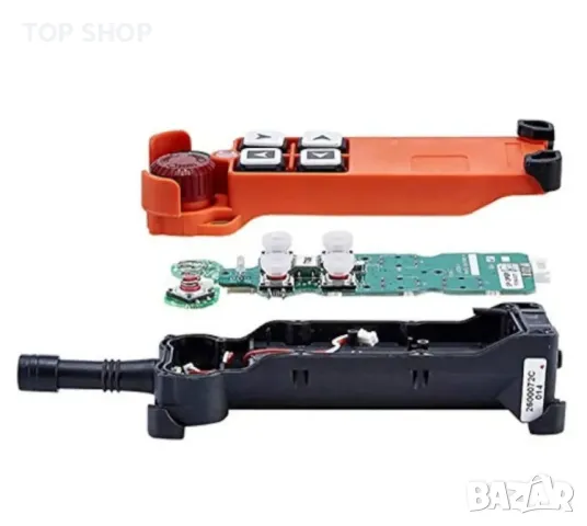Дистанционно за индустриален кран или телфер F21-4S AC/DC 18V-65V (1 предавател + 1 приемник), снимка 3 - Подемници - 48934861