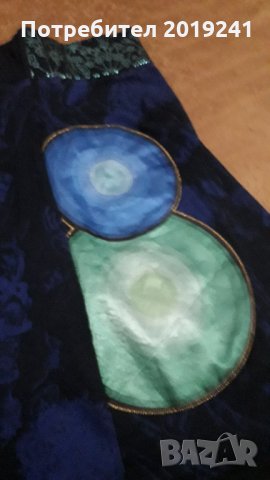 Синя пола Desigual , снимка 4 - Поли - 33031263