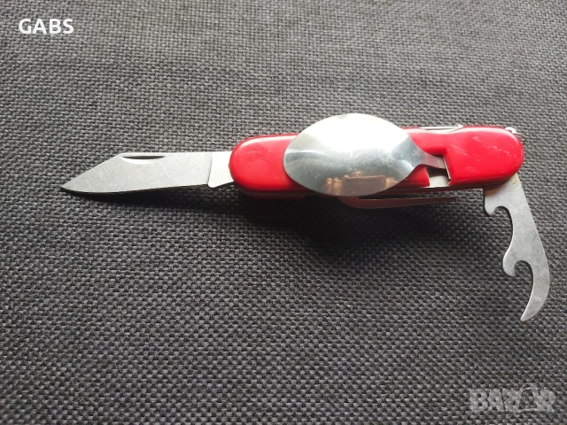 Туристически комплект за хранене с вилица и лъжица 6 в 1, снимка 6 - Екипировка - 50667871