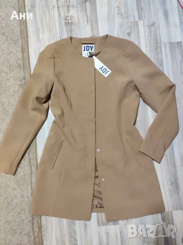 Ново Дамско бежово сако JDY, снимка 11 - Якета - 49924119